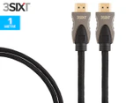 3SIXT Premium High Speed 1M HDMI Cable
