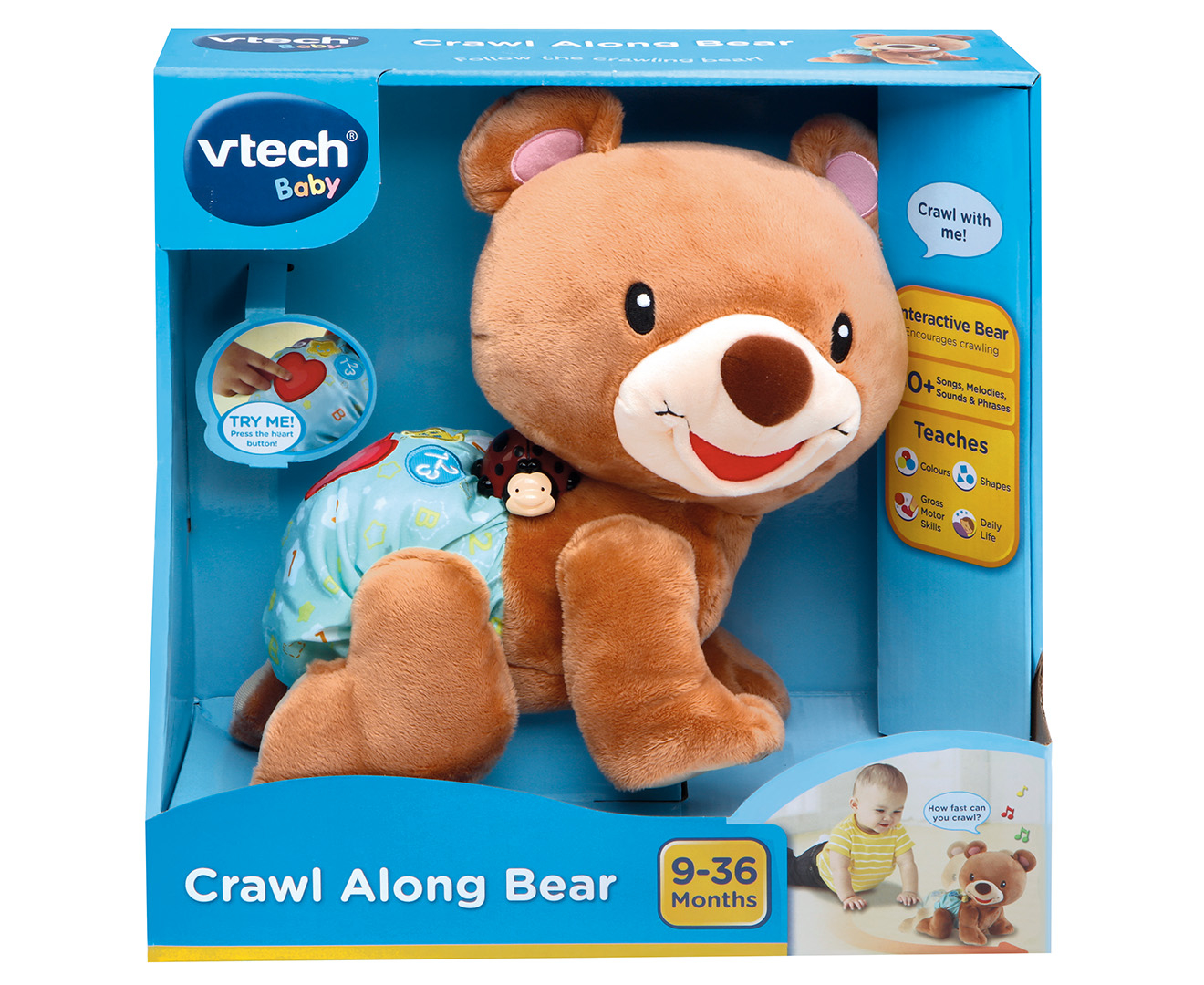 vtech little love crawl along