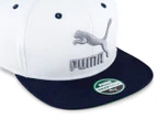 Puma Men's Colour Block Snapback - White