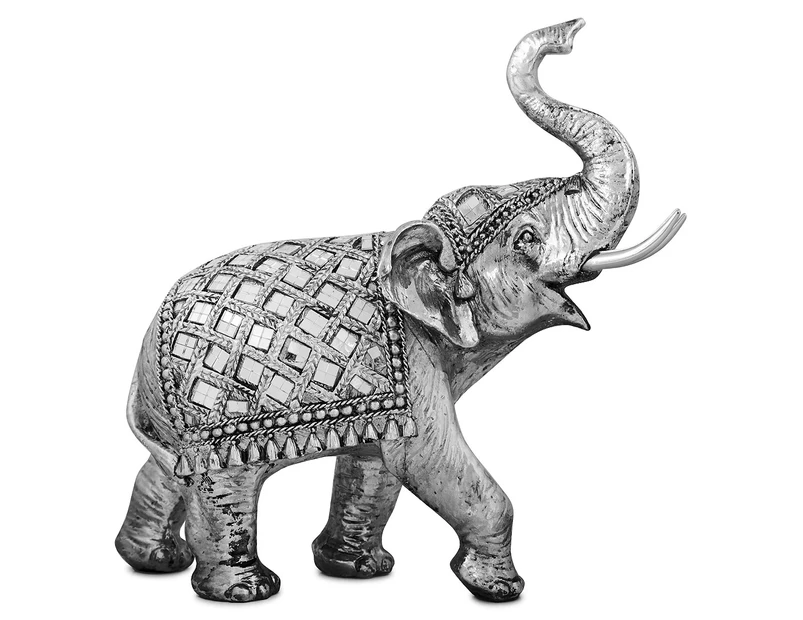 Large Luxe Elephant - Silver