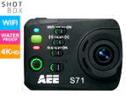 ShotBox S71 4K UHD Action Camera - Black/Grey