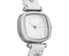 Komono Women's 24mm Moneypenny Woven Watch - White