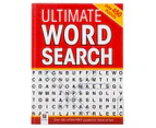 Ultimate Large Print Word Search Book - Red