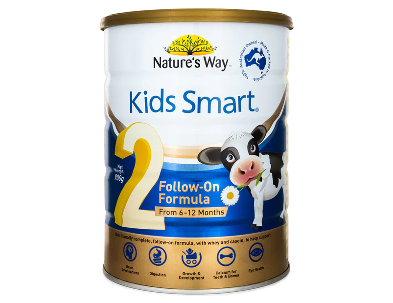 Nature's Way Kids Smart Follow-On Stage 2 (6-12 Months) Formula 900g