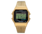 Timex 35mm TW2P482 Classic Digital Watch - Gold