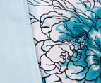 Sheridan Anscombe Queen Bed Quilt Cover Set - Aquamarine