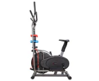 Lifespan Fitness X-02 Hybrid Cross Trainer/ Spin Bike - Black/Silver