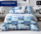 Sheridan Holtby Double Quilt Cover Set - Sky