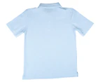 Stubbies Kids' Short Sleeve Polo Shirt - Blue