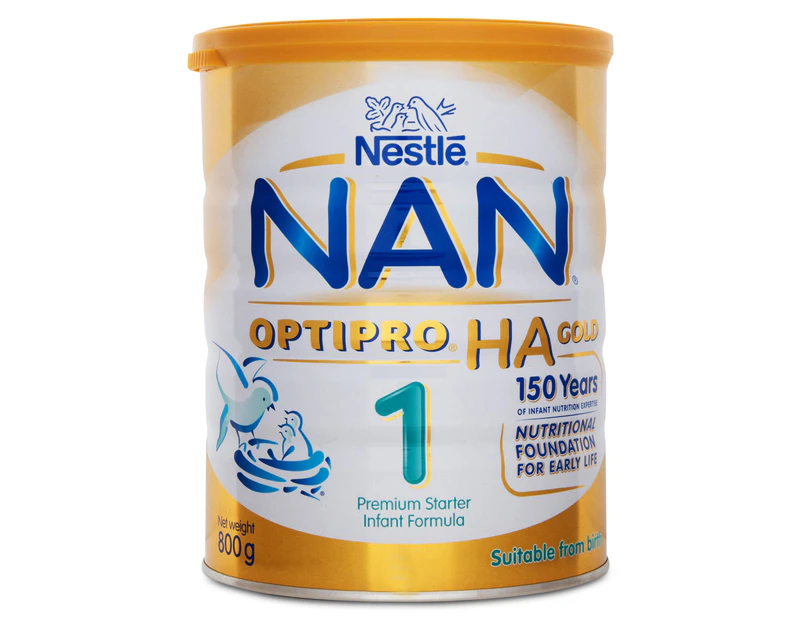 Nestlé NAN OPTIPRO HA Gold 1 Premium Starter Infant Formula 800g