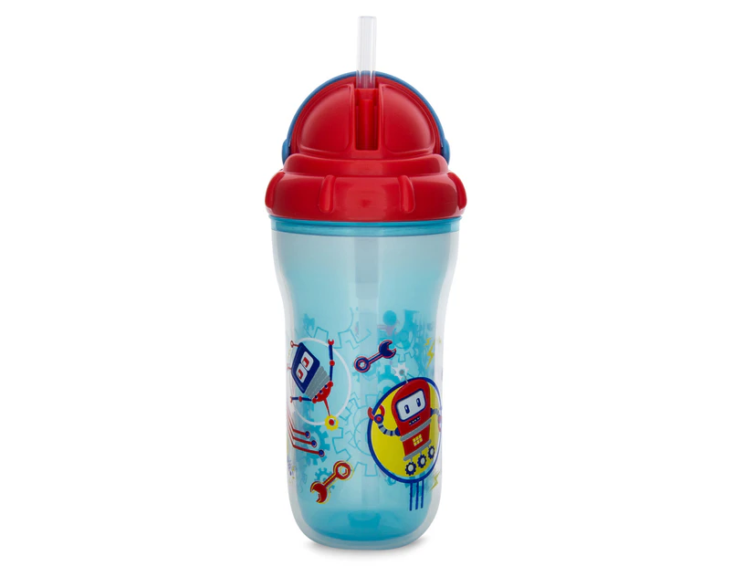 Nuby Insulated No-Spill Flip-It Cup - Blue/Red
