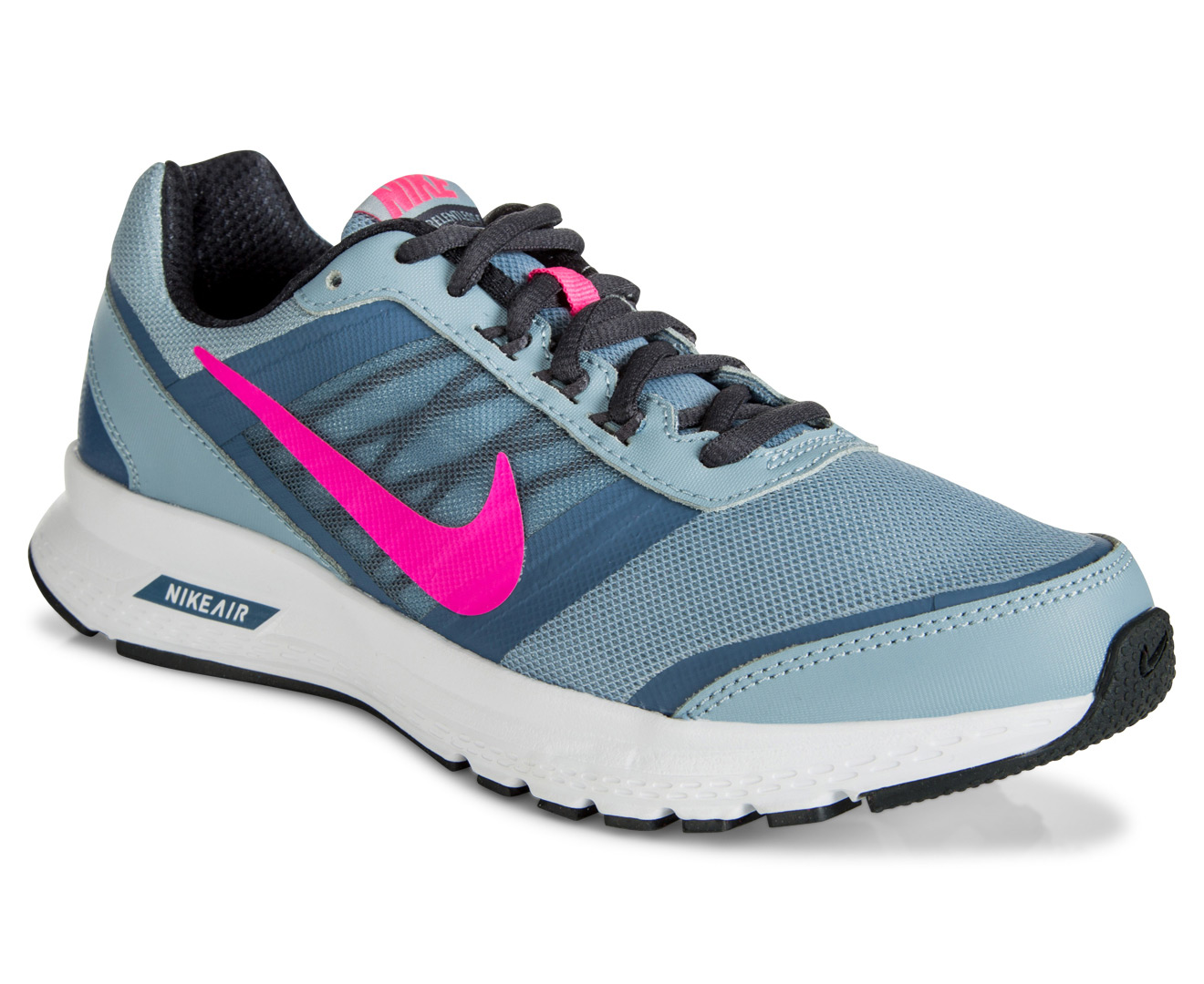 Nike Women's Air Relentless 5 Shoe - Blue Grey/Pink Blast/Metallic ...