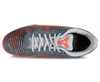 Nike Men's KB Mentality II Basketball Shoe - Wolf Grey/Bright Crimson/Black