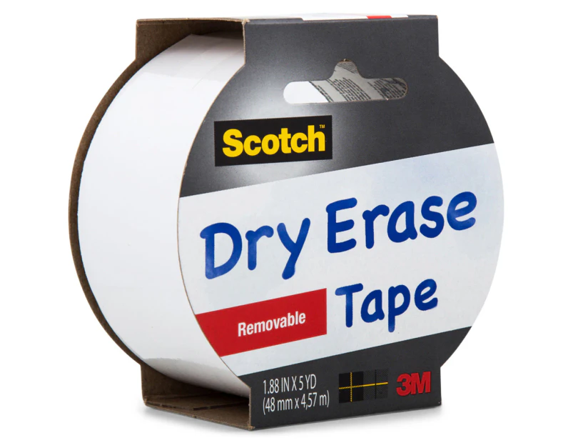 Scotch Dry Erase Removable Tape