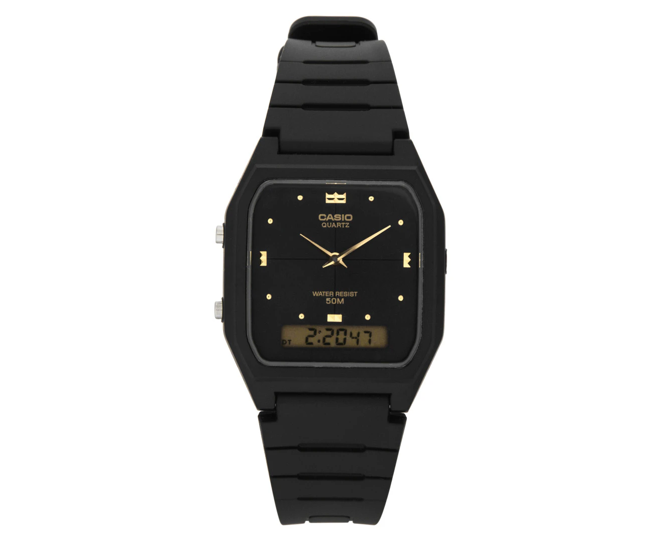 Casio Unisex Black Analogue-Digital AW48HE-1A