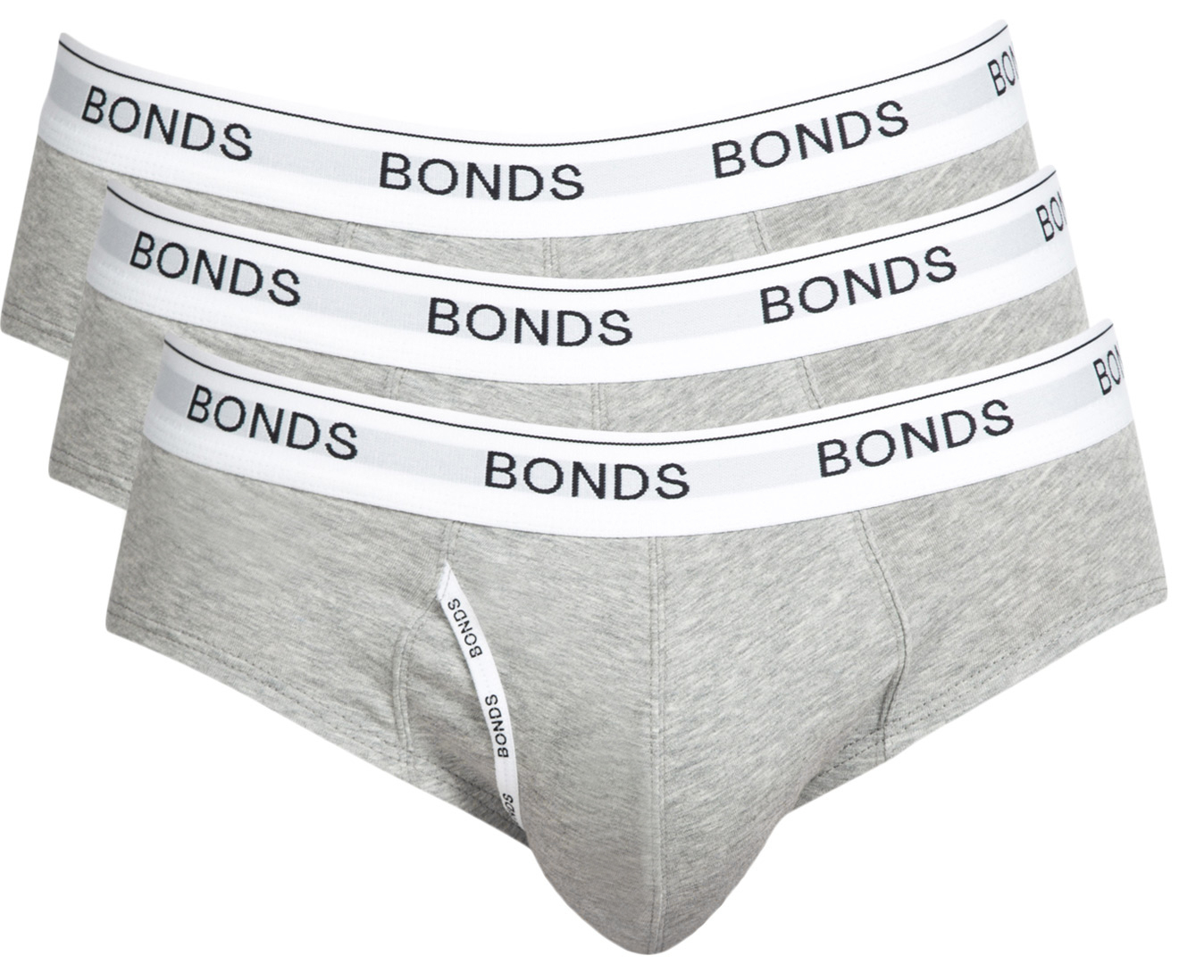 Bonds Men's Guyfront Trunks 3-Pack - Black