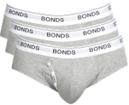 Bonds Men's Guyfront Brief 3-Pack - Grey Marle