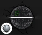 3D Star Wars Ep7 Death Star Wall Light - Grey