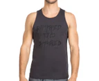 Reebok Men's Ripped To Shred Tank - Charcoal