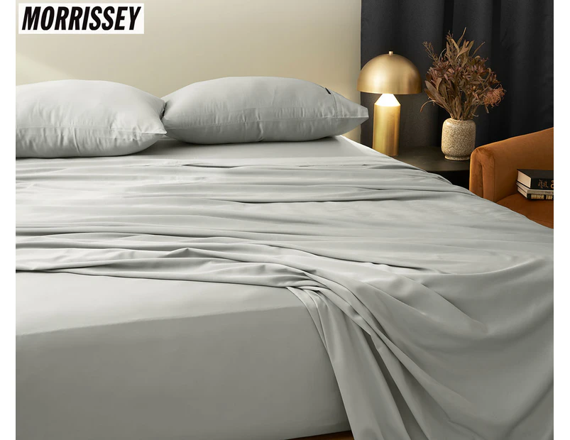 Morrissey Bamboo Luxe Cotton Sheet Set - Pewter