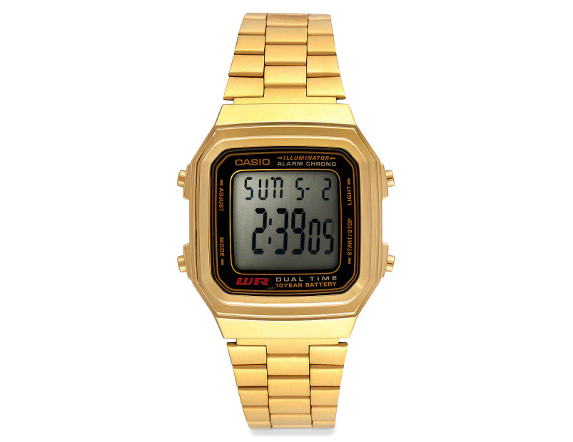 Casio Vintage 29mm A178WGA-1 Watch - Gold