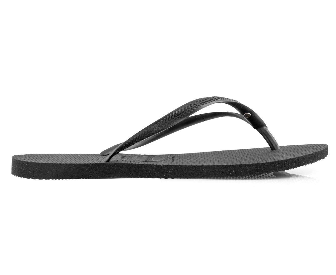 Havaianas Women's Slim Crystal Glamour Thongs - Black | Catch.co.nz