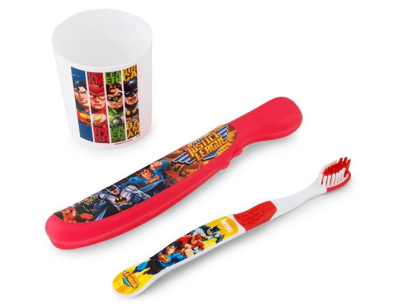 Justice League Kids' Toothbrush Set
