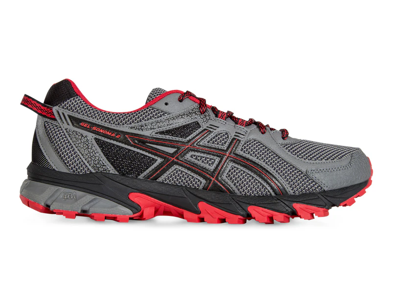 ASICS Men's GEL-Sonoma 2 Shoe - Carbon/True Red/Black