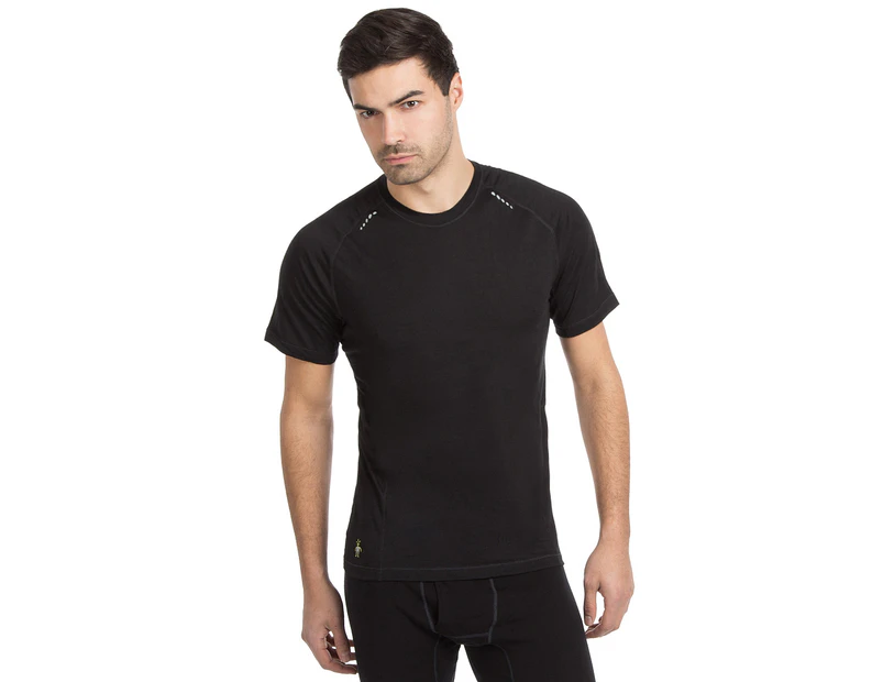 Smartwool Men's PhD Ultra Light Short Sleeve Shirt - Black