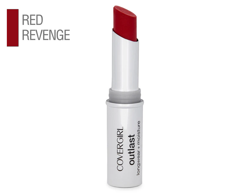 CoverGirl Outlast Longwear Lipstick #920 Red Revenge 3.4g