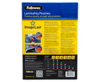 Fellowes A4 Glossy 80 Micron Laminating Pouch 100-Pack