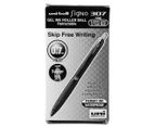 Uni-Ball Signo 307 Fine Gel Ink 0.7mm Roller Ball Pen 12-Pack - Black