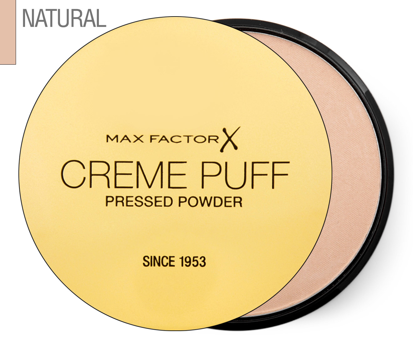 Max Factor Creme Puff Pressed Powder 21g - Natural | GroceryRun.com.au ...