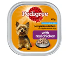 12 x Pedigree Complete Nutrition w/ Real Chicken 100g