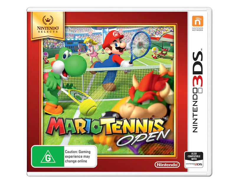Nintendo 3DS Selects: Mario Tennis Open Game