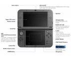 Nintendo 3DS XL Game Console - Metallic Black