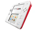 Nintendo 2DS Game Console + Mario Kart 7 (Pre-Installed) - White/Red