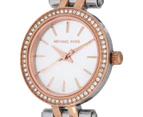 Michael Kors Women's 26mm Petite Darci Watch - Silver/Rose Gold