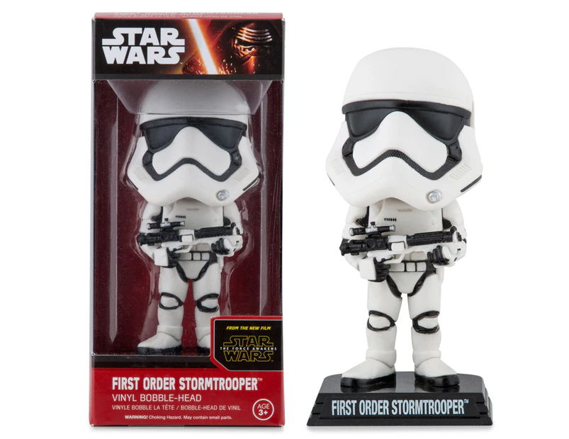 Star Wars First Order Stormtrooper Vinyl Bobble Head