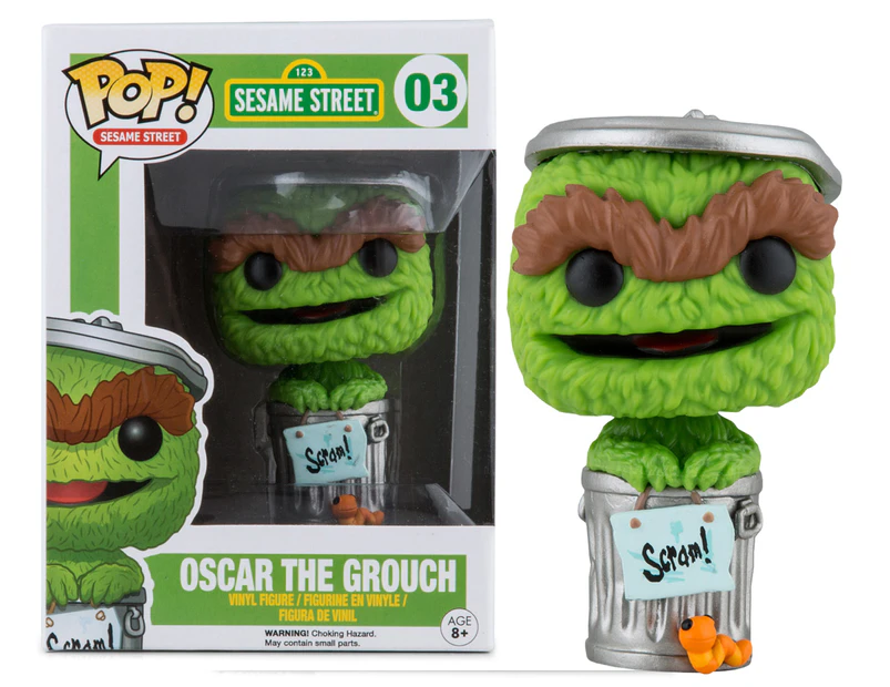POP! Sesame Street Oscar the Grouch Vinyl Figure