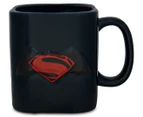 Batman V Superman 3D Logo Mug - Dark Blue
