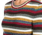 Wrangler Women's Marianne Sweater - Multi Stripe
