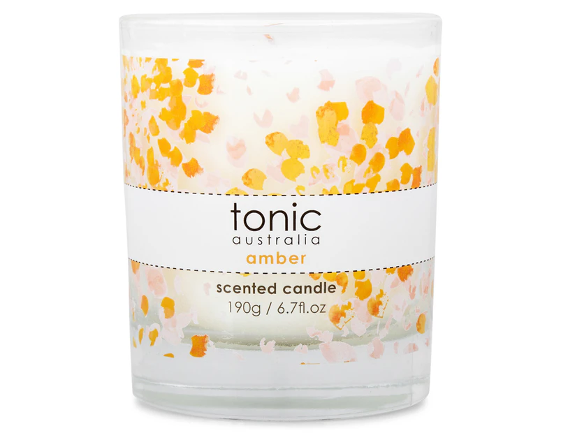 Tonic Scented Candle Amber 190g