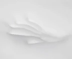 Visco Elastic Double Bed 7cm Thick Memory Foam Mattress Topper - White