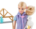 Barbie Farm Vet Doll & Playset