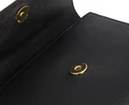 Michael Kors Ava Extra Small Saffiano Leather Crossbody Satchel - Black