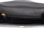 Michael Kors Ava Extra Small Saffiano Leather Crossbody Satchel - Black