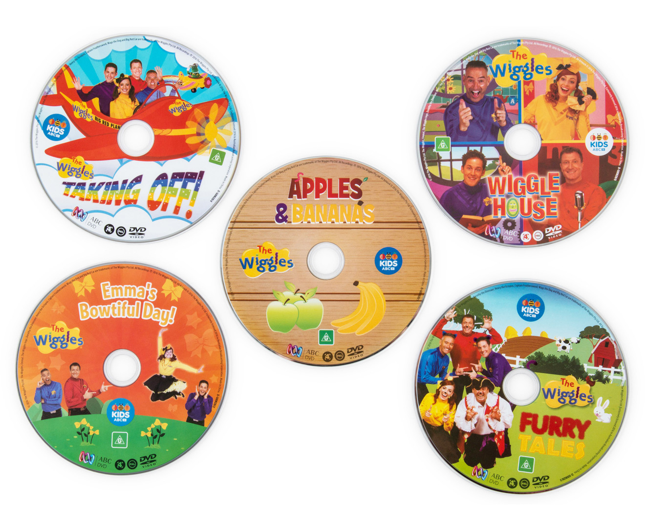 Wiggles Dvd Pack