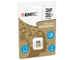 EMTEC 32GB MicroSD Memory Card Class 10 Gold+ 2