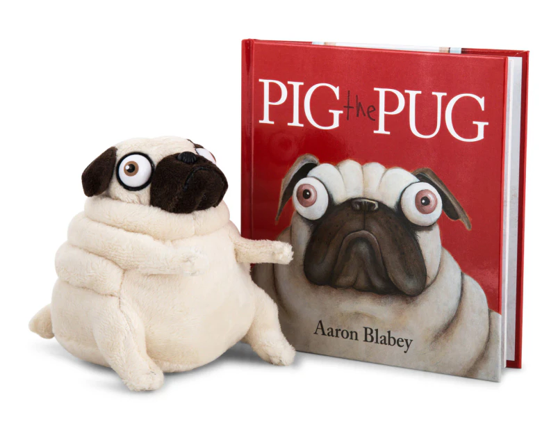 Pig the Pug Boxed Book Set w/ Plush Toy
